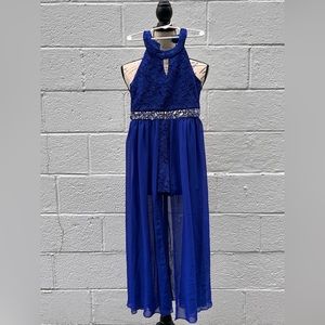 Lots of Love by Speechless, Cobalt Blue Girl’s Formal Dress